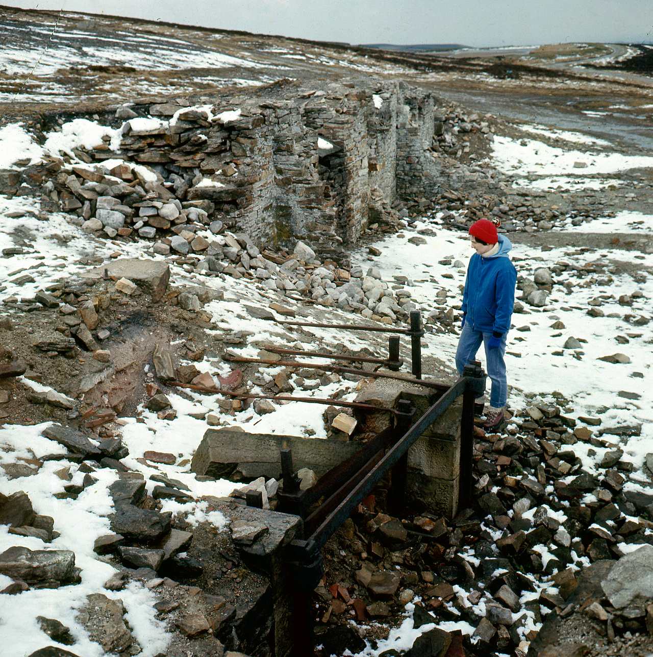 Cobscar Mill furnaces 1972